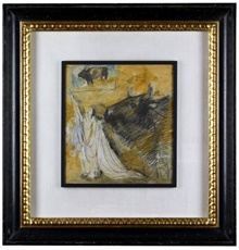 Immagine Composizione con figura e tori